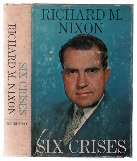 1962 First Edition Six Crises By Richard M Nixon Traditional