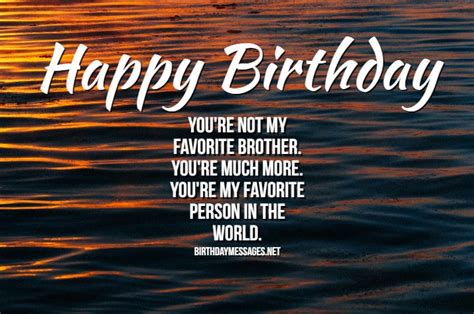 Happy Birthday Thoughts For Brother