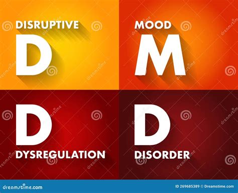 Dmdd Disruptive Mood Dysregulation Disorder Childhood Condition Of