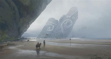 Shore Of The Ancient Ones An Art Print By Tuomas Korpi Inprnt
