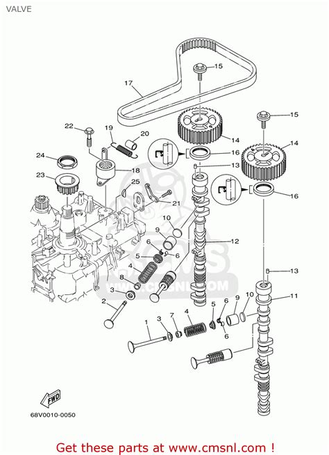 Yamaha F115lf115try 2000 Valve Schematic Partsfiche