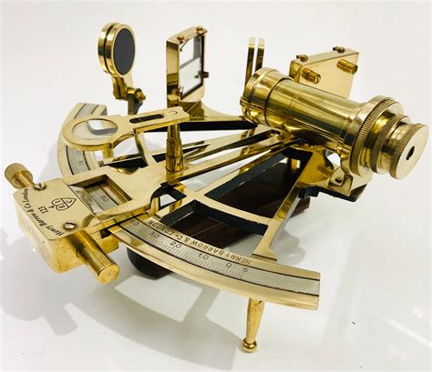 nautical 8 brass hand made sextant in polished brass etsy