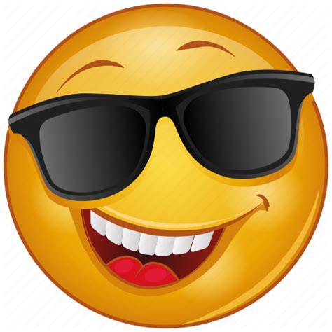You keep that smile on your face no matter what. Cartoon, emoji, emotion, face, glasses, happy, smile icon
