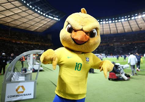 Canarinho Mascote Da Seleção Brasileira Vira Fenômeno Da Torcida