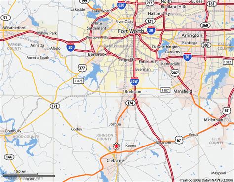 Map Of Cleburne Texas Business Ideas 2013