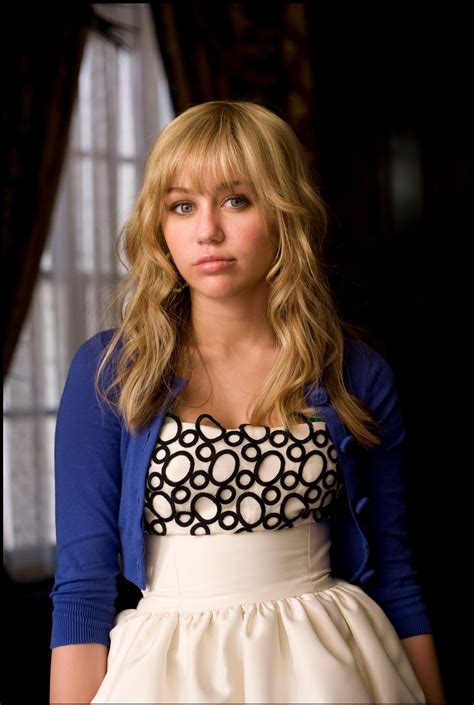 Hannah Montana The Movie Behind The Scenes Miley Cyrus Photo