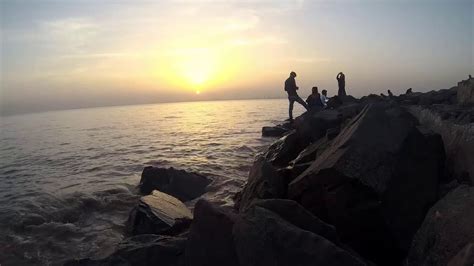 Dumas Beach Surat Gujarat Time Lapse Sunset Youtube