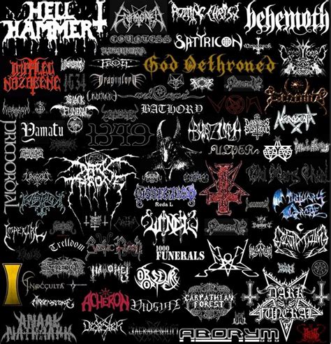 Black Metal Part 1 By Redalakchiri On Deviantart Metal Band Logos Black Metal Metal Songs