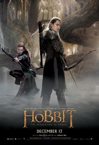 Tauriel Legolas The Hobbit Butt Pose Poster The Mary Sue