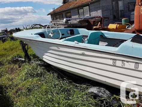 Ft Fibreglass Boat And Trailer With Hp Mercury Outboard For Sale