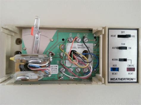 If changing out a trane thermostat, just mark the wires and replace them where they came off. Help With Honeywell Thermostat - HVAC - DIY Chatroom Home Improvement Forum