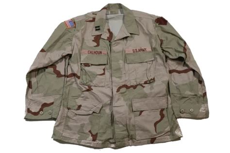 Original Us Army 25th Infantry Division Dcu Jacket Desert Combat