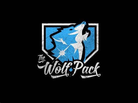 The Wolf Pack Little League Team Logo By Ian Shaw On Dribbble
