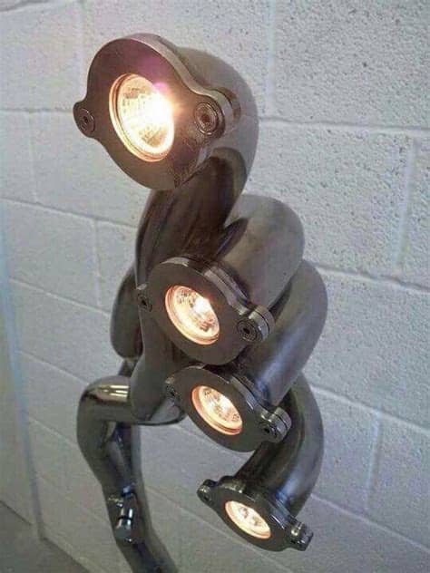 Visit australia's free marketplace to buy in your local area! Floor lamp made from header | Car part furniture ...