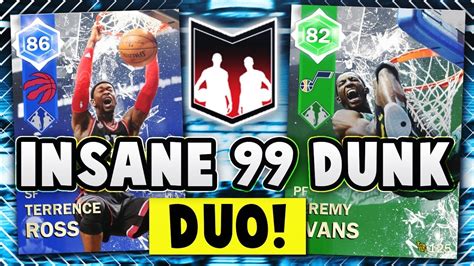 Nba 2k18 Myteam Insane New 99 Dunk Dynamic Duo Best Budget Duo In