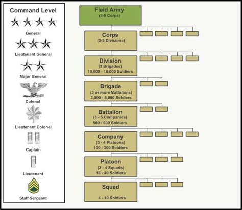 What Is The Us Army Chain Of Command