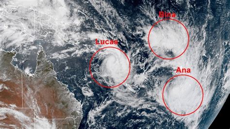 Three Tropical Cyclones Were Active North Of Nz But Theyre Bringing