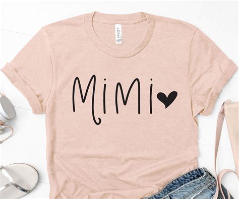 Mimi Shirt Mimi T Grandma Shirt Christmas T For Mimi Mothers