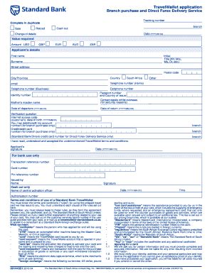Let's get your paperwork in order. Standard Bank Application Form - Fill Online, Printable ...