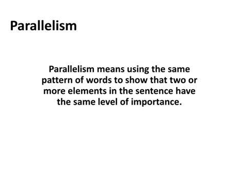 PPT - Parallelism PowerPoint Presentation, free download - ID:2024592
