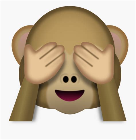 Monkey Face Emoji Monkey Emoji Png Free Transparent Clipart