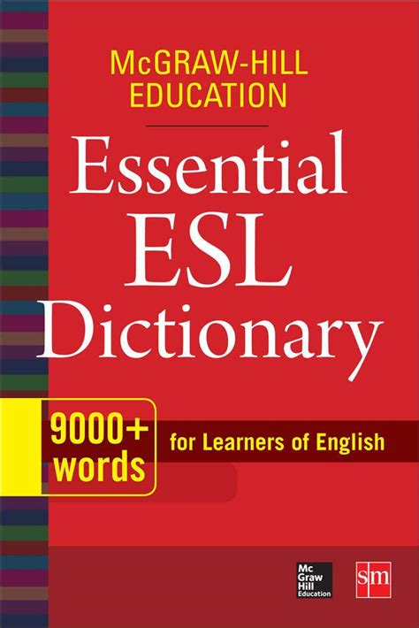 Mcgraw Hill Education Essential Esl Dictionary 9000 Words For