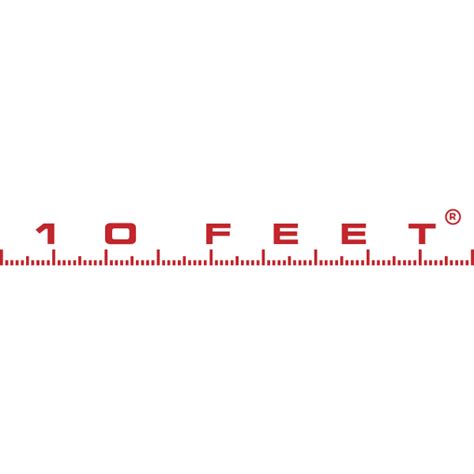 10 Feet Logo Download Png