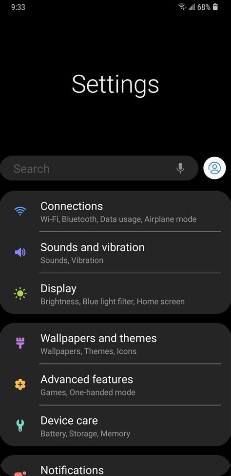 Samsung One Ui Update Settings Gets A Massive Redesign On Galaxy