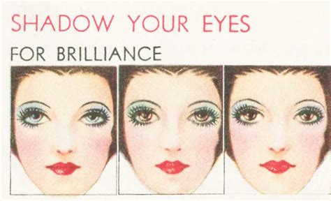Vintage 1930s Tips For Sultry Eye Makeup Glamour Daze