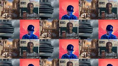 Rapper Chance Wallpaperaccess Drake Tiled Logic Pressure