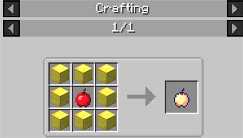 Enchanted Golden Apple Crafting Forge Screenshots Minecraft Mods