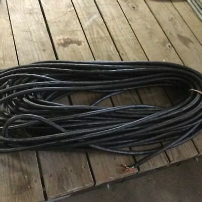 This decides the cable size. 10/4 Wire Cord Cable 10 GAUGE 4 WIRE SOEW 30 AMP, 3PH ...