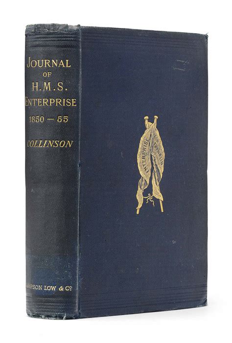 Collinson Richard 1811 1883 Journal Of Hms Enterprise On The