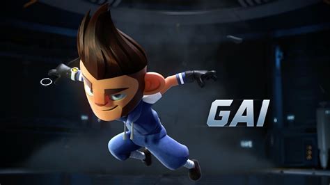 [애니메이션 런닝맨] 캐릭터 소개 5.가이 | RunningMan Animation | GAI - YouTube