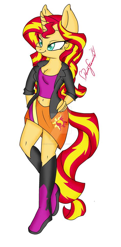 Sunset Shimmer Anthro By Silent Shadow Wolf On DeviantArt