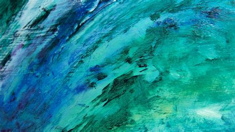 Aqua Dark Blue Water Paint Textured Hd Textured Wallpapers Hd