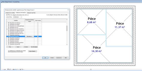 Revit Motif Couleur Remplissage Intérieur Et Référence Des Pièces Aplicit