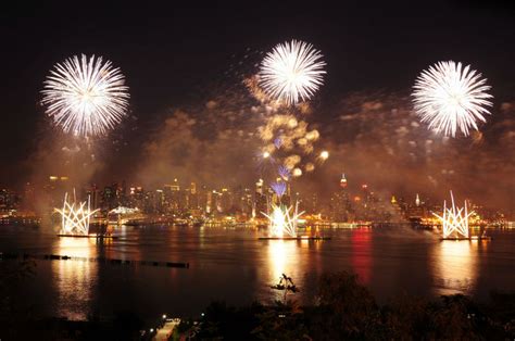 Fireworks In New York New Years Eve