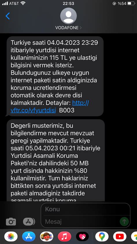 Vodafone Mobil Her Şey Dahil Dünya Pasaport Red Paketi Şikayetvar