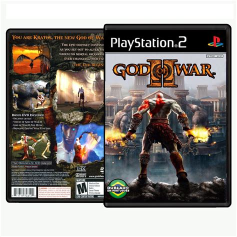 God Of War 2 Dublado Repro Ps2 Retro Patch Play 2 Dvd Iso Shopee