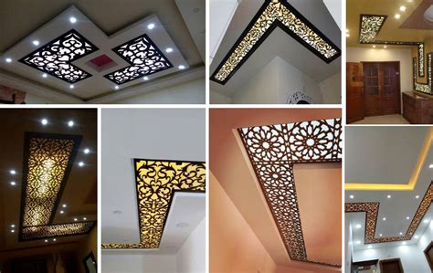 16 Modern Cnc False Ceiling Corner Designs Ideas Decor Units