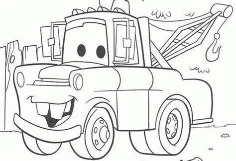 Bike coloring picture for kids. Disney Cars Coloring Pages Pdf - Coloring Home
