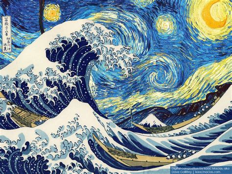 The Starry Wave Starry Night Van Gogh Big Art Prints Gogh The
