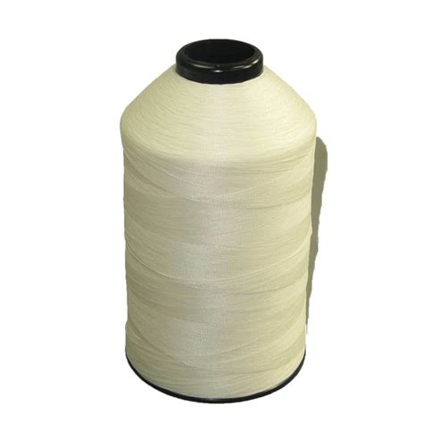 White Premium Bonded Nylon Sewing Thread 69 Tex 70 8oz 3000 Yards