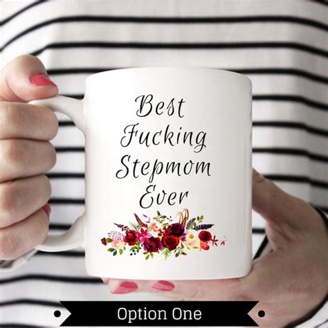 Best Fucking Stepmom Funny Stepmom Mothers Day Mug Etsy