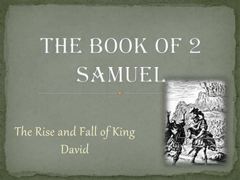 Ppt The Book Of 2 Samuel Powerpoint Presentation Free Download Id