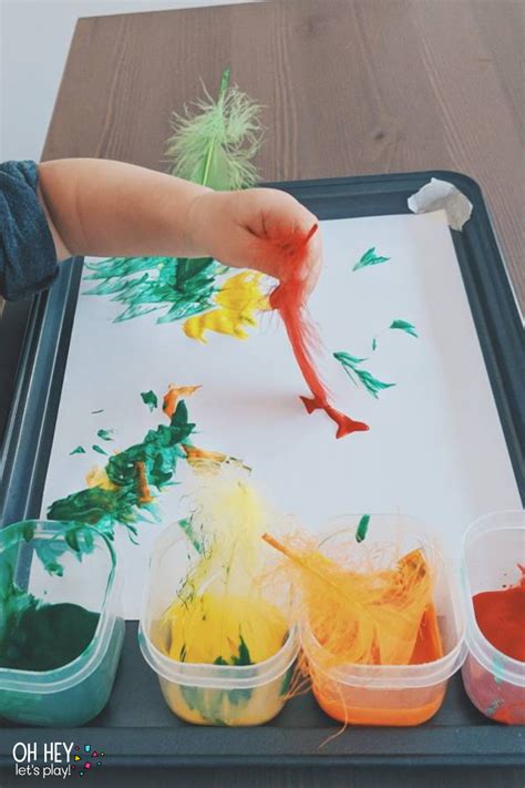 Painting With Feathers — Oh Hey Lets Play