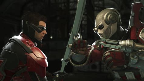 Injustice 2 Robin Vs Deadshot All Introoutros Clash Dialogues