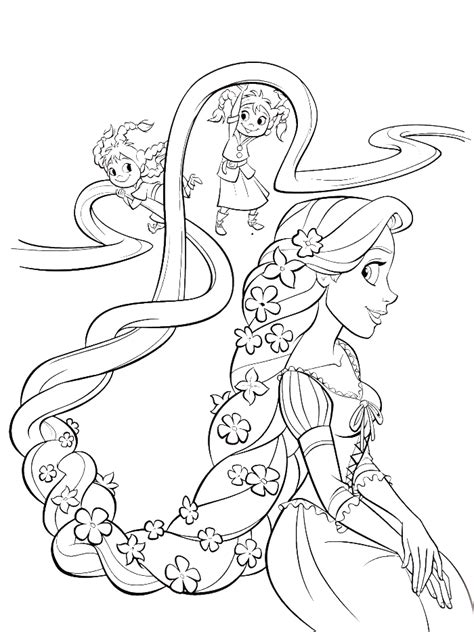 Au naturale adult coloring book 30 pages natural hair african american fashion urban adult coloring pages hand drawn art. Rapunzel Coloring Pages - Coloring Home