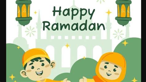 Contoh Poster Gambar Marhaban Ya Ramadhan Anak Poster Selamat Datang